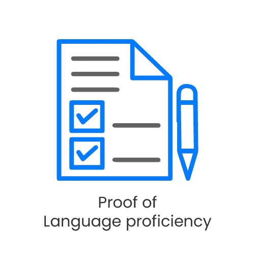 Proof of Language proficiency 8 2024