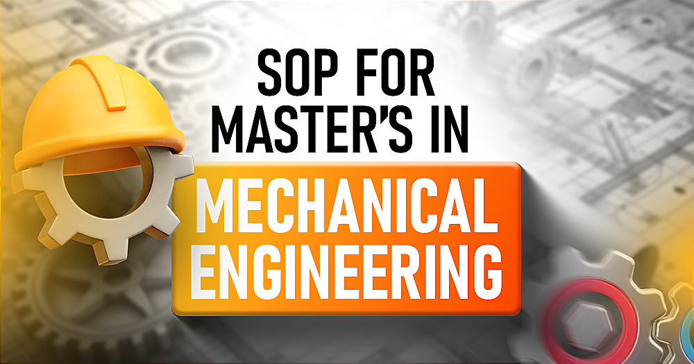 SOP for Masters in Mechanical Engineering 2025