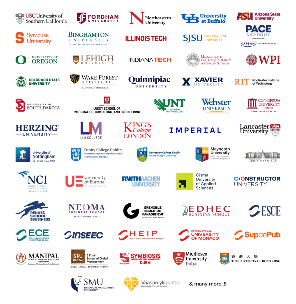 Participating Universities 1 2025